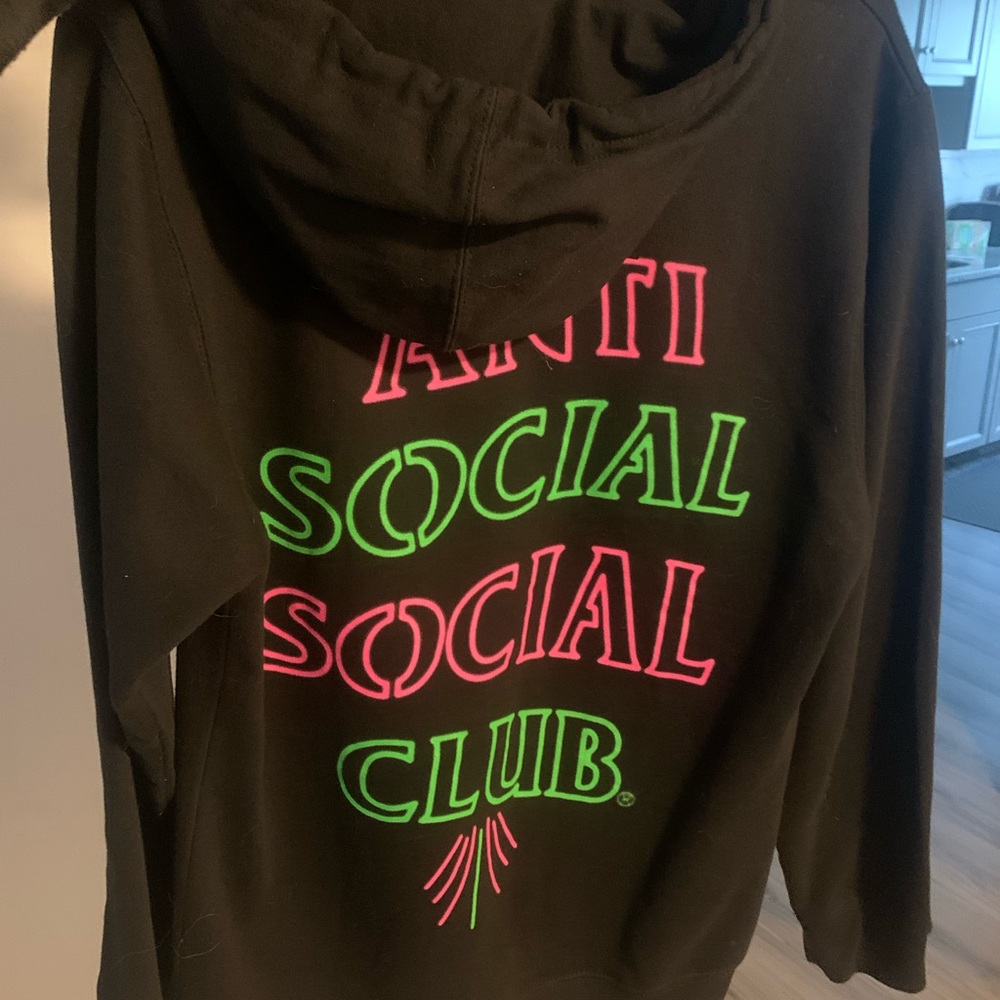 Anti social social hoodie 777 RARE